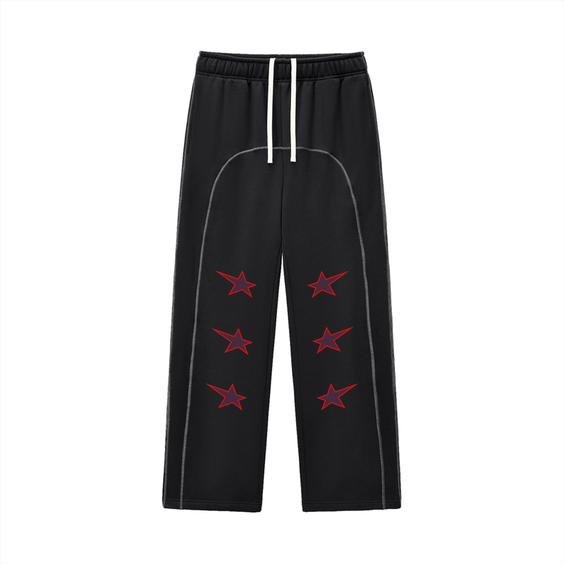 Kronic stitched Fleece Sweatpants