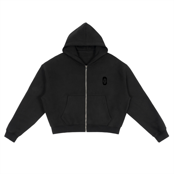 Kronic Eye Zip-Up Boxy Hoodie
