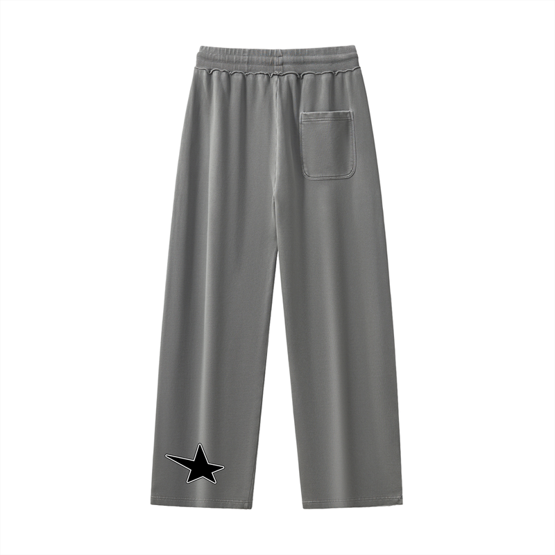 Kronic Raw-Seam Enzyme Washed Sweatpants